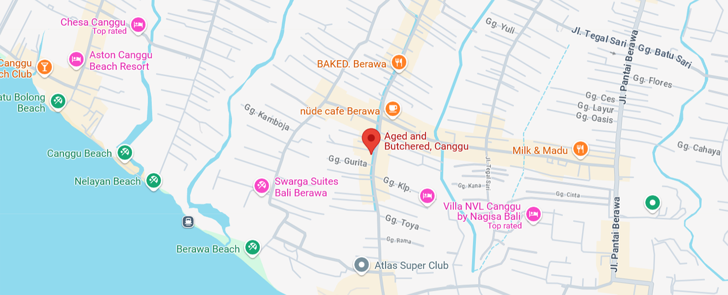 Map Bali